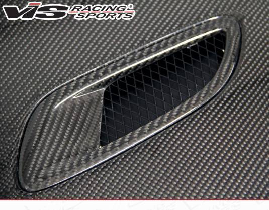 1997-2003 BMW 5 SERIES E39 M3 4 doors M3 Style Carbon Fiber Black Hood-4