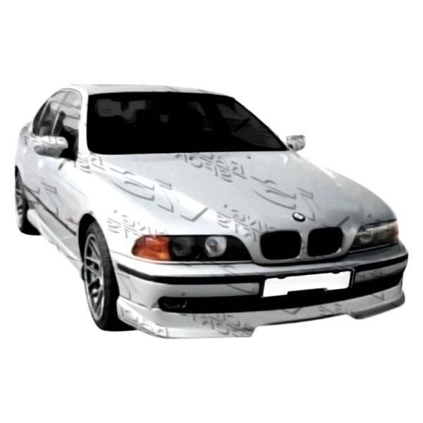1997-2003 BMW 5 SERIES E39 4 doors M Tech Style FRP Primer Front Lip-1
