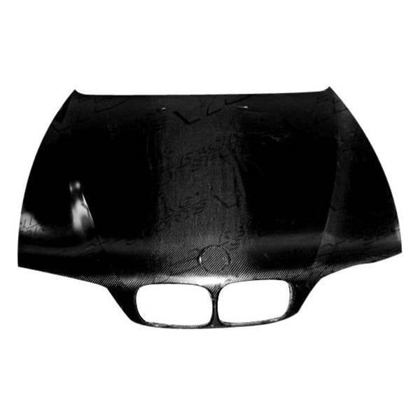 1997-2003 BMW 5 SERIES E39 4 doors OEM Style Carbon Fiber Black Hood-1
