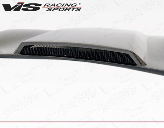 1997-2004 Chevrolet Corvette 2 doors Cowl Induction Style Carbon Fiber Black Hood-5