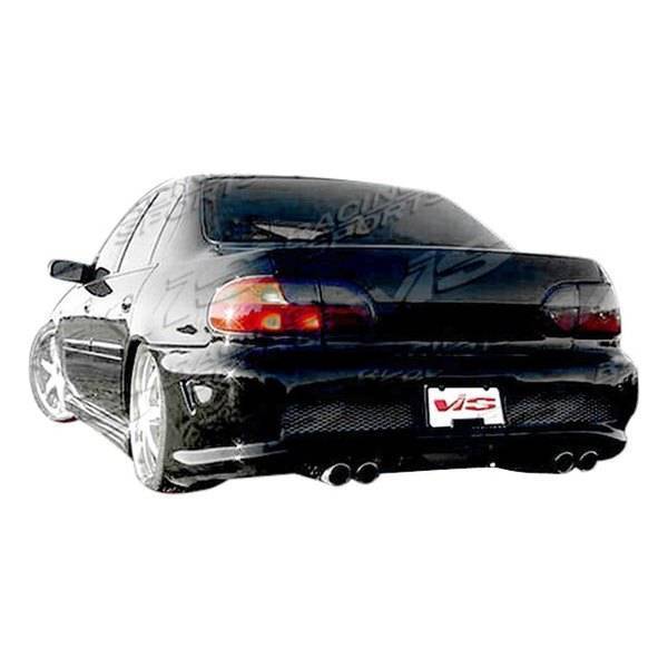 1997-2003 Chevrolet Malibu 4 doors CYBER Style FRP Primer Rear Bumper-1