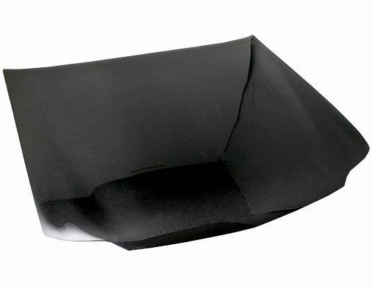 1997-2003 Chevrolet Malibu 4 doors OEM Style Carbon Fiber Black Hood-3