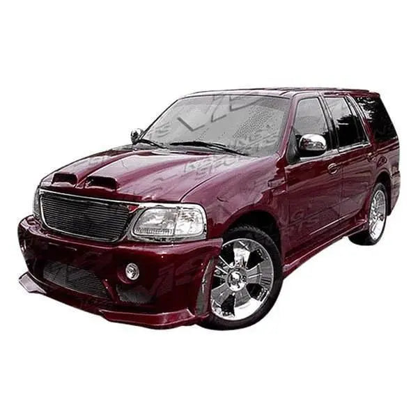 1997-2002 Ford Expedition 4 doors OUTCAST Style FRP Primer Side Skirts-1