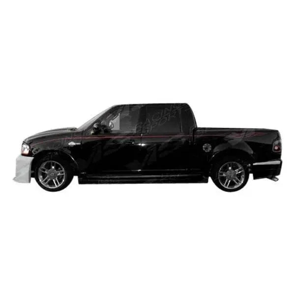 1997-2003 Ford F150 2 doors OUTLAW Style FRP Primer Side Skirts-1