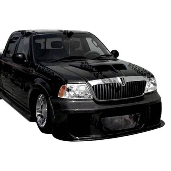 1997-2003 Ford F150 2 doors 4 doors OUTLAW 2 Style FRP Primer Front Bumper-1