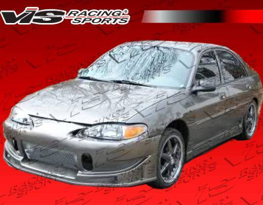 1997-2002 Ford Escort 4 doors FRP Primer Front Bumper-1