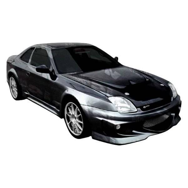 1997-2001 Honda Prelude 2 doors GT BOMBER Style FRP Primer Front Bumper-1