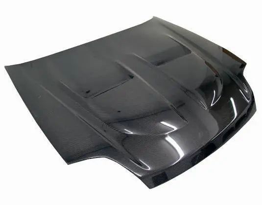 1997-2001 Honda Prelude 2 doors XTREME GT Style Carbon Fiber Black Hood-1