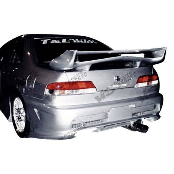 1997-2001 Honda Prelude 2 doors KOMBAT Style FRP Primer Rear Bumper-1