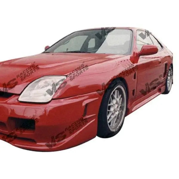 1997-2001 Honda Prelude 2 doors OMEGA Style FRP Primer Side Skirts-1