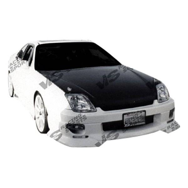 1997-2001 Honda Prelude 2 doors Strada F2 Style FRP Primer Front Bumper-1