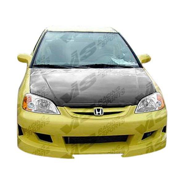 1997-2001 Honda Prelude 2 doors VIPER Style FRP Primer Full Kit-1