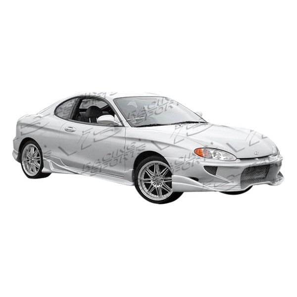 1997-1999 Hyundai Tiburon 2 doors INVADER Style FRP Primer Full Kit-1