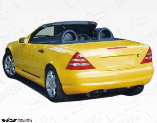 1997-2004 Mercedes SLK R170 2 doors FRP Primer Rear Bumper-1