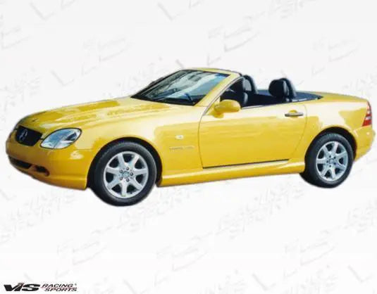 1997-2004 Mercedes SLK R170 2 doors FRP Primer Side Skirts-1