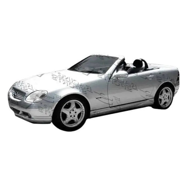 1997-2004 Mercedes SLK R170 2 doors EURO TECH Style FRP Primer Side Skirts-1