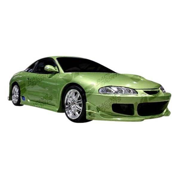 1997-1999 Mitsubishi Eclipse 2 doors CYBER Style FRP Primer Front Bumper-1