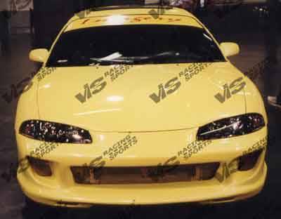 1997-1999 Mitsubishi Eclipse 2 doors KOMBAT Style FRP Primer Full Kit-2
