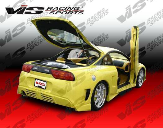 1997-1999 Mitsubishi Eclipse 2 doors XGT Style FRP Primer Full Kit-3