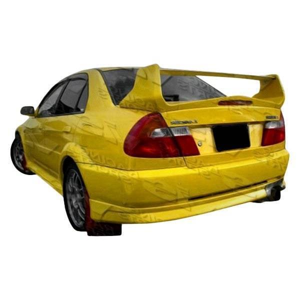 1997-2001 Mitsubishi Mirage 2 doors Evolution 5 Style FRP Primer Rear Bumper-1