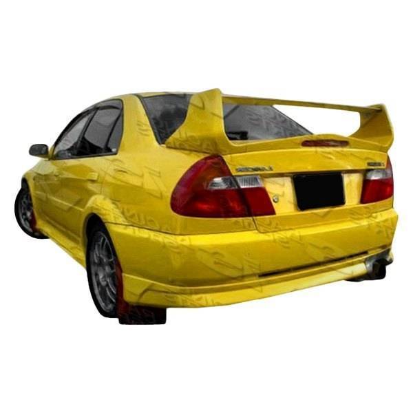 1997-2001 Mitsubishi Mirage 4 doors Evolution 5 Style FRP Primer Rear Bumper-1