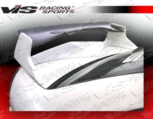 1997-2001 Mitsubishi Mirage 2 doors FRP Carbon Fiber Black Spoiler-3