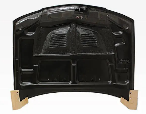1997-2001 Mitsubishi Mirage JDM 4 doors EVO Style Carbon Fiber Black Hood-4