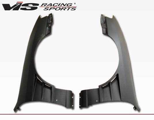1997-1998 Nissan 240SX 2 doors Drift 2 Style FRP Primer Fenders-3