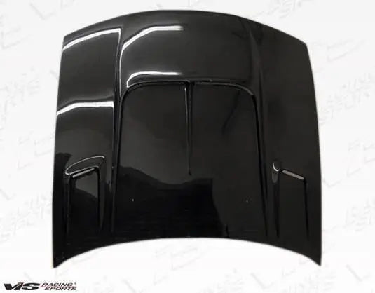 1997-1998 Nissan 240SX 2 doors Drift 2 Style Carbon Fiber Black Hood-2