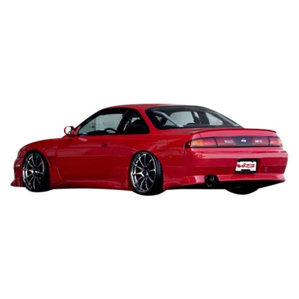 1997-1998 Nissan 240SX 2 doors INVADER Style FRP Primer Full Kit-2