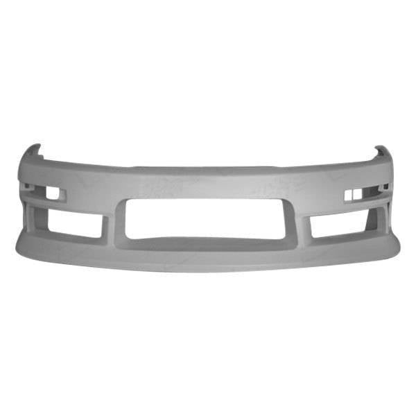 1997-1998 Nissan 240SX 2 doors M-SPEED Style FRP Primer Front Bumper-1