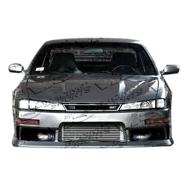 1997-1998 Nissan 240SX 2 doors M-SPEED Style FRP Primer Front Bumper-2