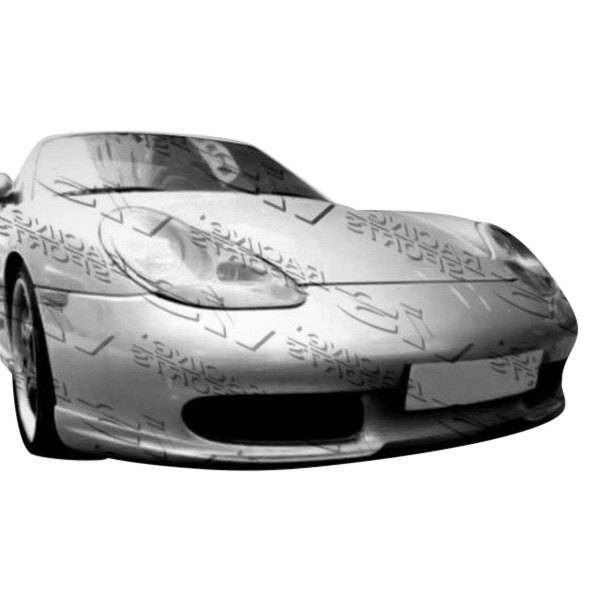 1997-2004 Porsche Boxster 986 2 doors G Tech Style FRP Primer Front Lip-1