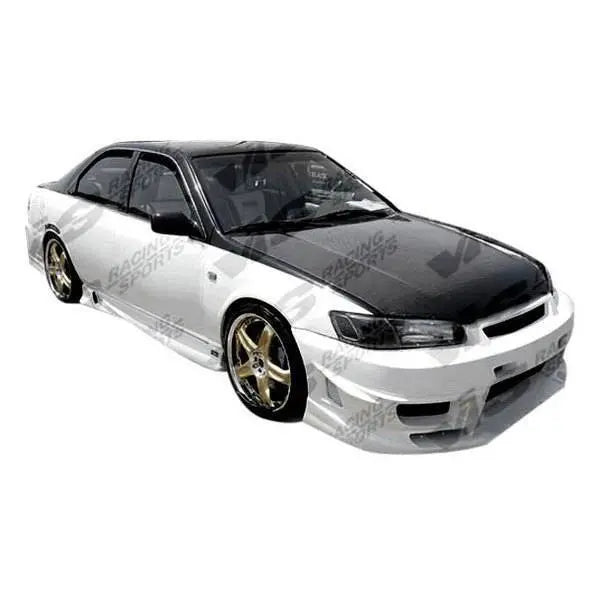 1997-2001 Toyota Camry 4 doors OEM Style Carbon Fiber Black Hood-1