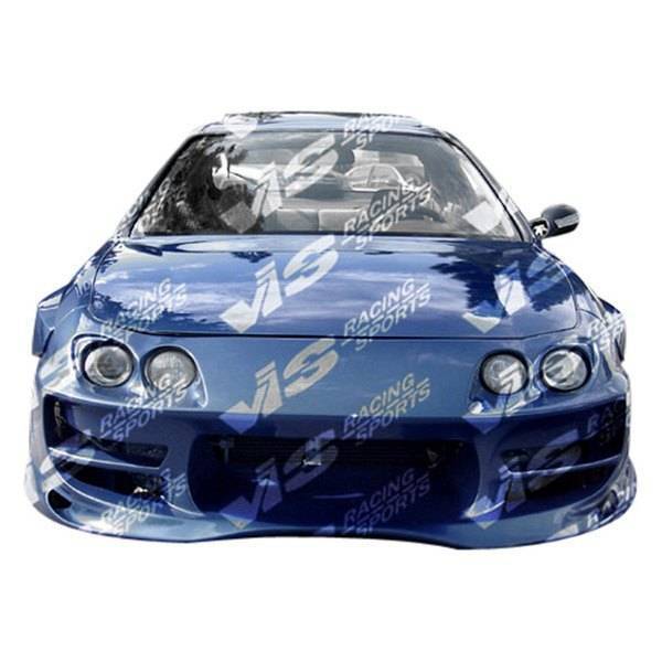 1998-2001 Acura Integra 2 doors 4 doors BALLISTIX Style FRP Primer Front Bumper-1