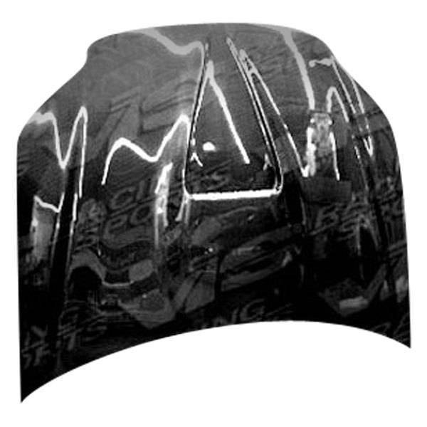 1998-2002 Chevrolet Camaro 2 doors G Force Style Carbon Fiber Black Hood-1