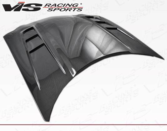 1998-2002 Chevrolet Camaro 2 doors SCV Style Carbon Fiber Black Hood-3