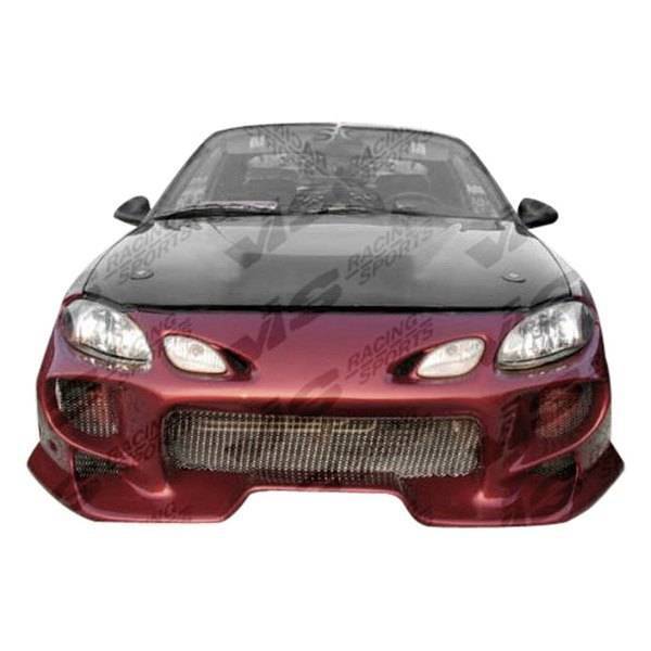 1998-2003 Ford Escort 2 doors INVADER 2 Style FRP Primer Front Bumper-1