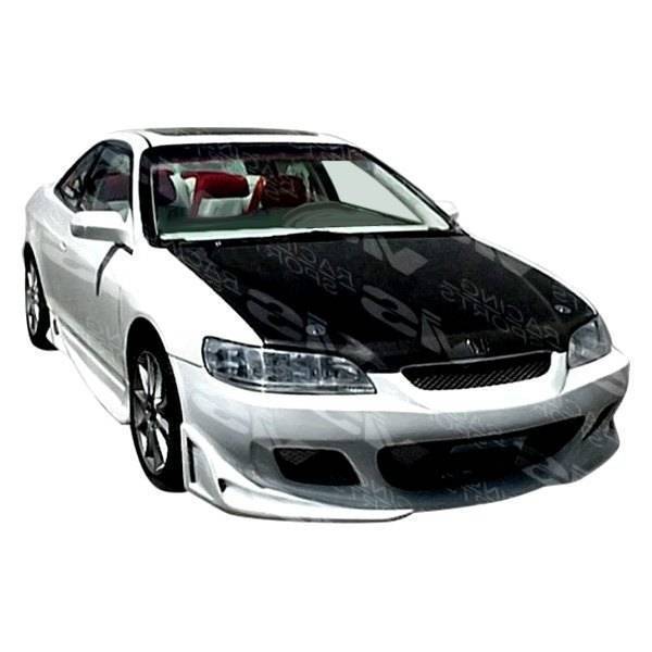 1998-2002 Honda Accord 2 doors CYBER Style FRP Primer Front Bumper-1