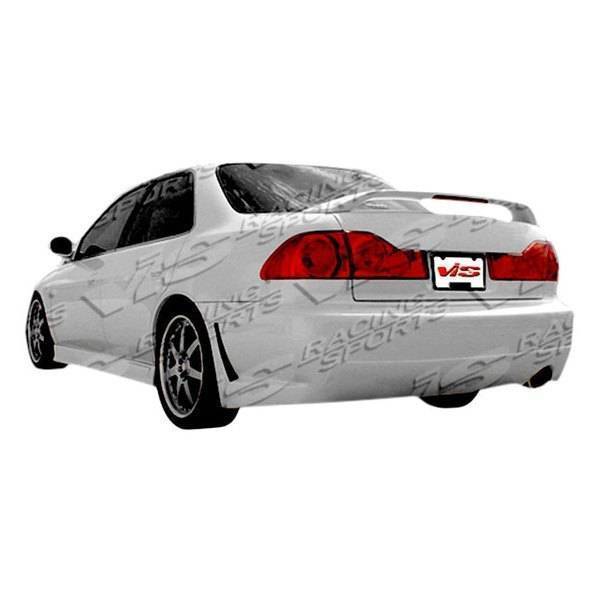 1998-2002 Honda Accord 2 doors TSC 3 Style FRP Primer Rear Bumper-1