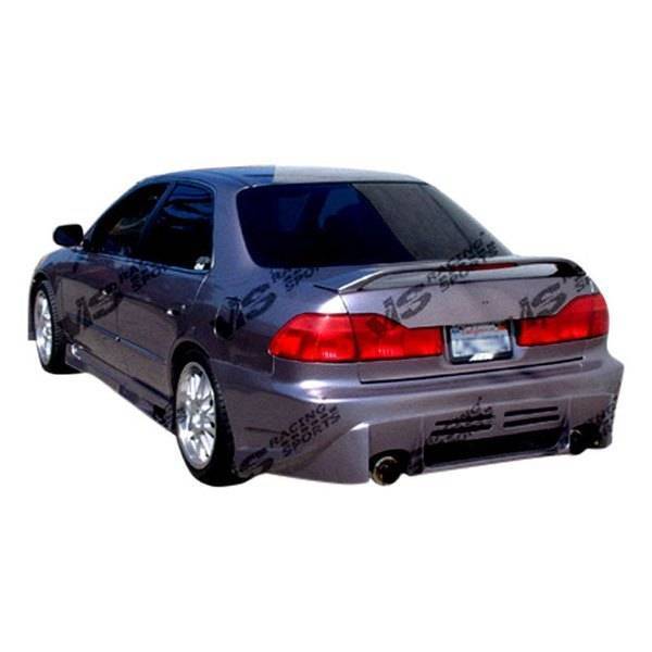 1998-2002 Honda Accord 4 doors CYBER Style FRP Primer Rear Bumper-1