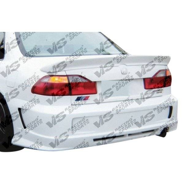 1998-2002 Honda Accord 4 doors TECHNO R Style FRP Primer Rear Bumper-1