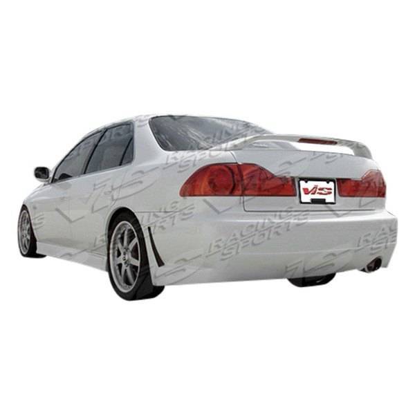 1998-2002 Honda Accord 4 doors TSC 3 Style FRP Primer Rear Bumper-1