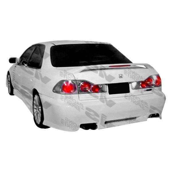 1998-2002 Honda Accord 4 doors Z1 BOXER Style FRP Primer Rear Bumper-1