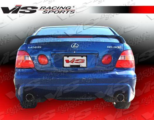 1998-2005 Lexus GS300 GS400 4 doors CYBER Style FRP Primer Rear Bumper-1