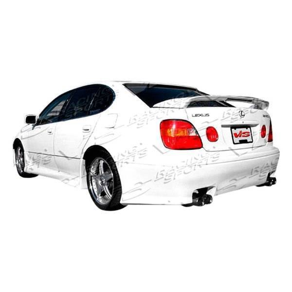 1998-2005 Lexus GS300 GS400 4 doors Z1 BOXER Style FRP Primer Rear Bumper-1