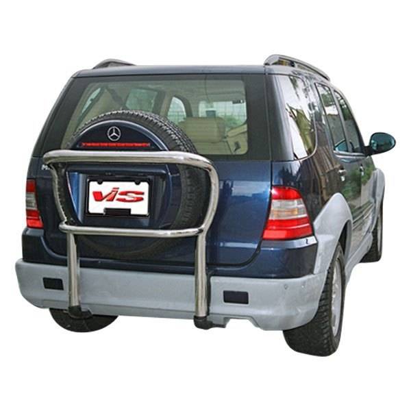 1998-2001 Mercedes M Class X163 4 doors WERK Style FRP Primer Full Kit-3