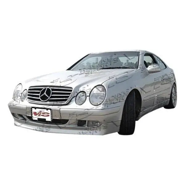 1998-2002 Mercedes Clk W208 2 doors B-SPEC Style FRP Primer Side Skirts-1