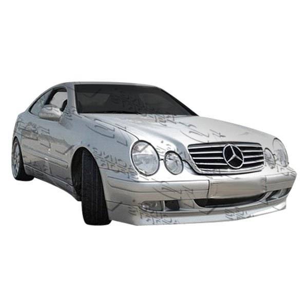 1998-2002 Mercedes Clk W208 2 doors B-SPEC Style FRP Primer Full Kit-1