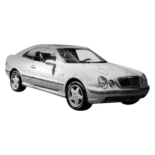 1998-2002 Mercedes Clk W208 2 doors EURO TECH Style FRP Primer Full Kit-1